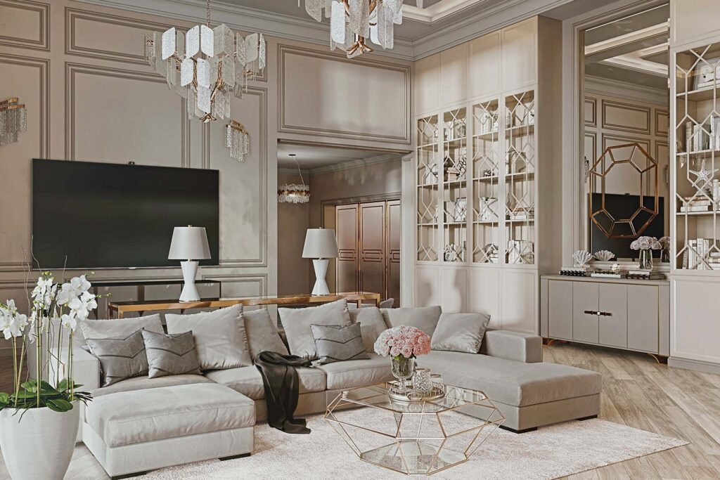 Фото 24 — Арт-деко в гостиной