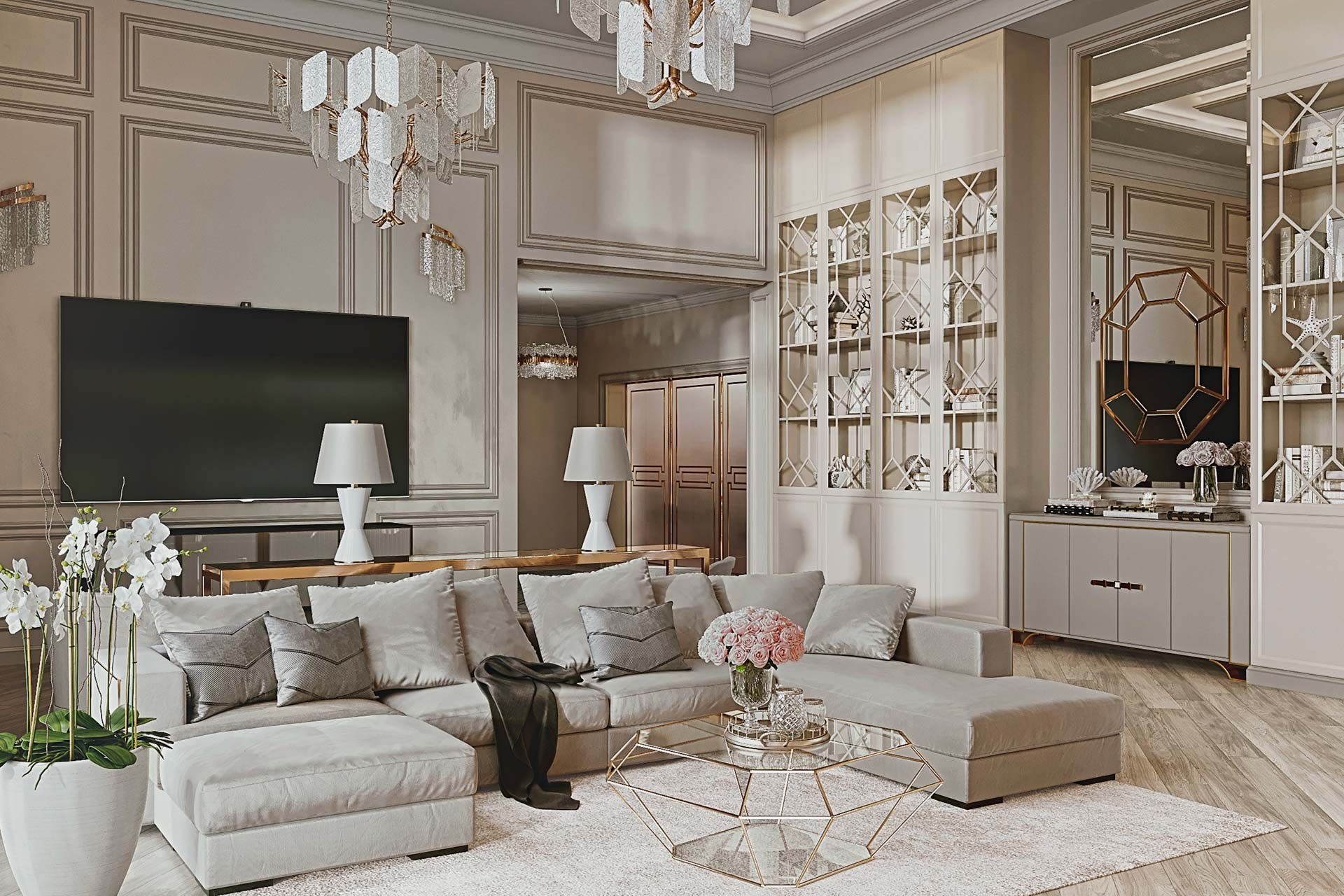 Фото 24 — Арт-деко в гостиной