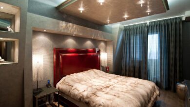 Photo of Геометрические узоры в спальне