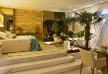 Photo of Тропический интерьер спальни