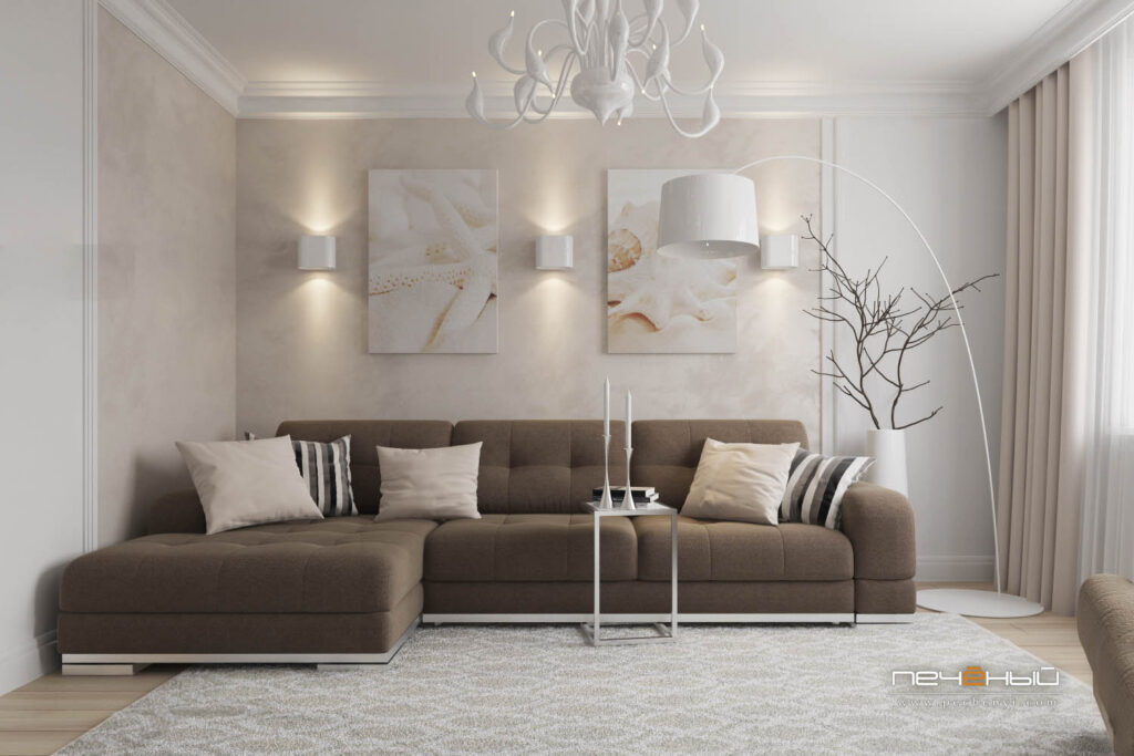 Фото 4 — Индустриальный дизайн гостиной