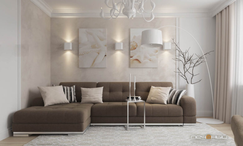 Photo of Индустриальный дизайн гостиной