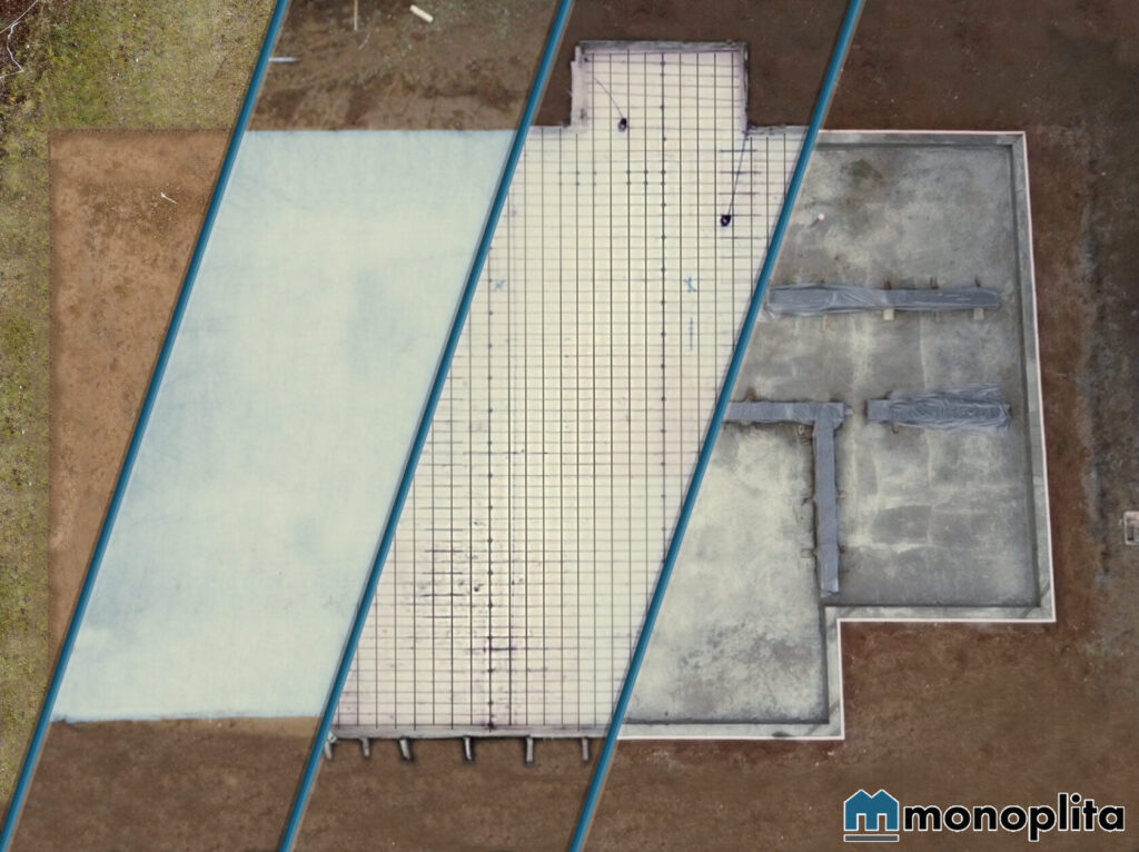 Особенности монолитного фундамента