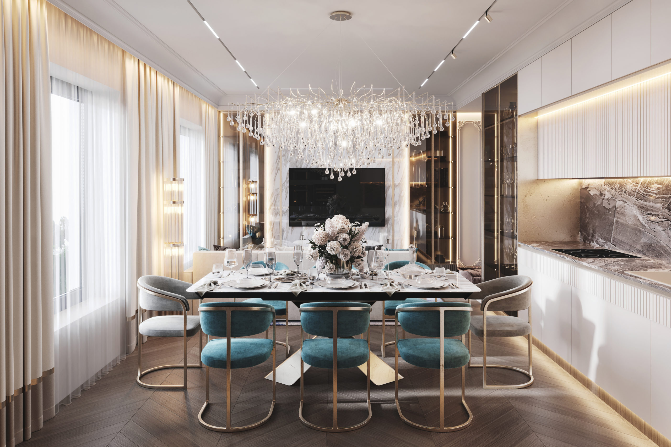 Фото 13 — Дизайнерские потолки: идеи и рекомендации